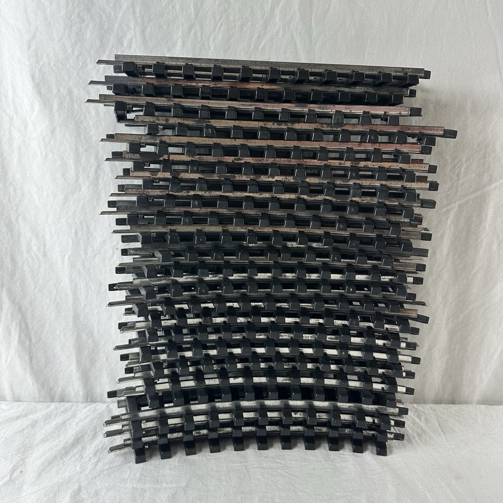 Bachmann Train Track G Gauge Straight & Curved Black Lot Of 23 Used Vintage - Picture 13 of 13